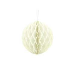 Dekorace honeycomb béžová 20 cm